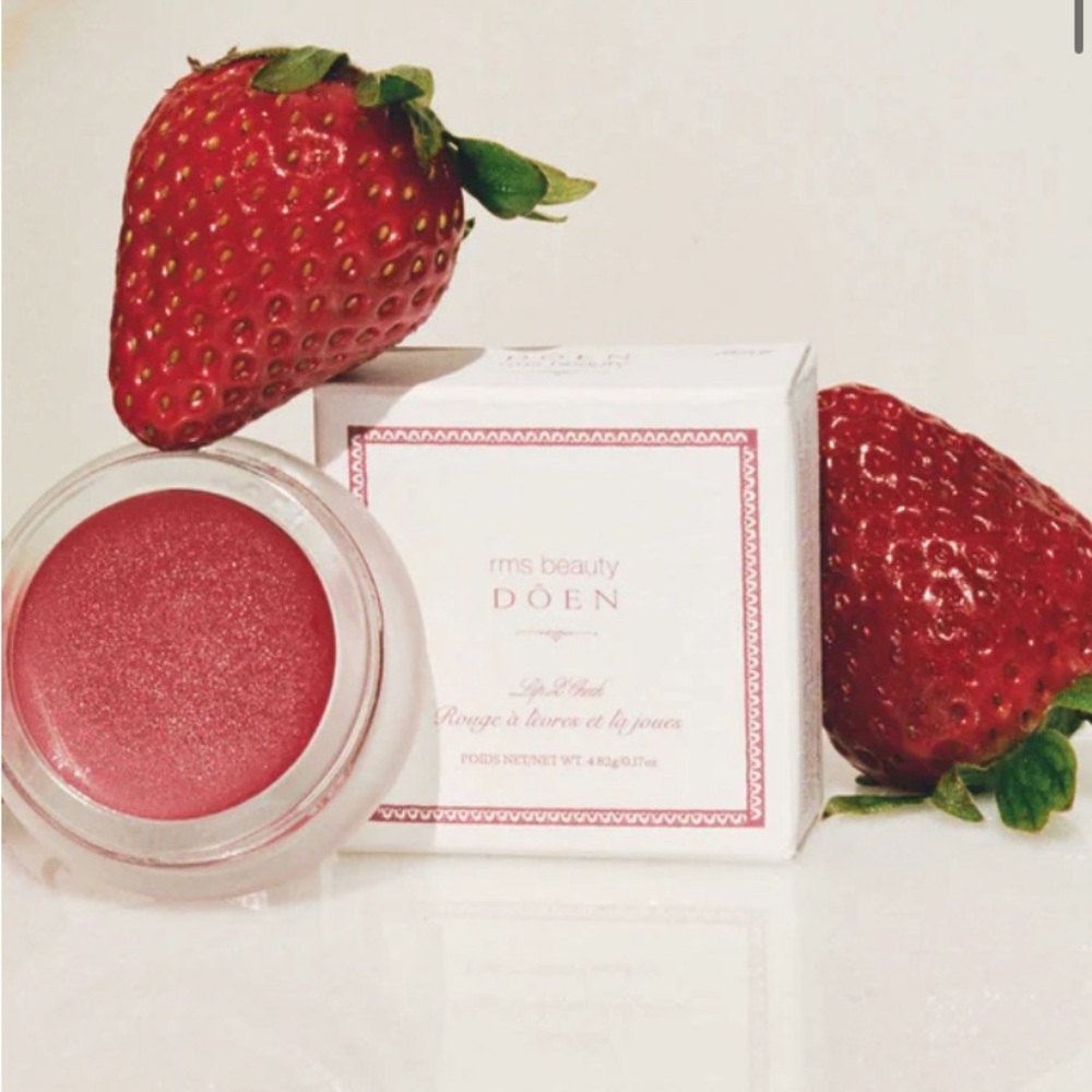 🍓ISO!!🍓 Dôen x RMS lip to cheek in Berry